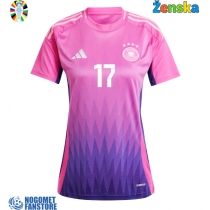 Njemačka Florian Wirtz #17 Gostujuci Dres za Ženska EP 2024 Kratak Rukav